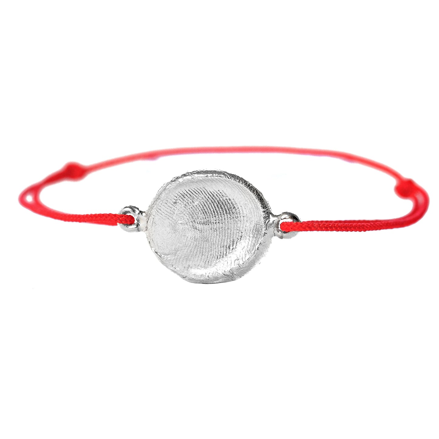 Fingerprint(s) Wristband in sterling silver
