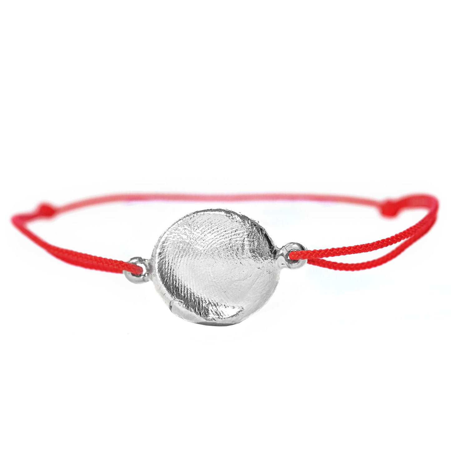 Fingerprint(s) Wristband in sterling silver