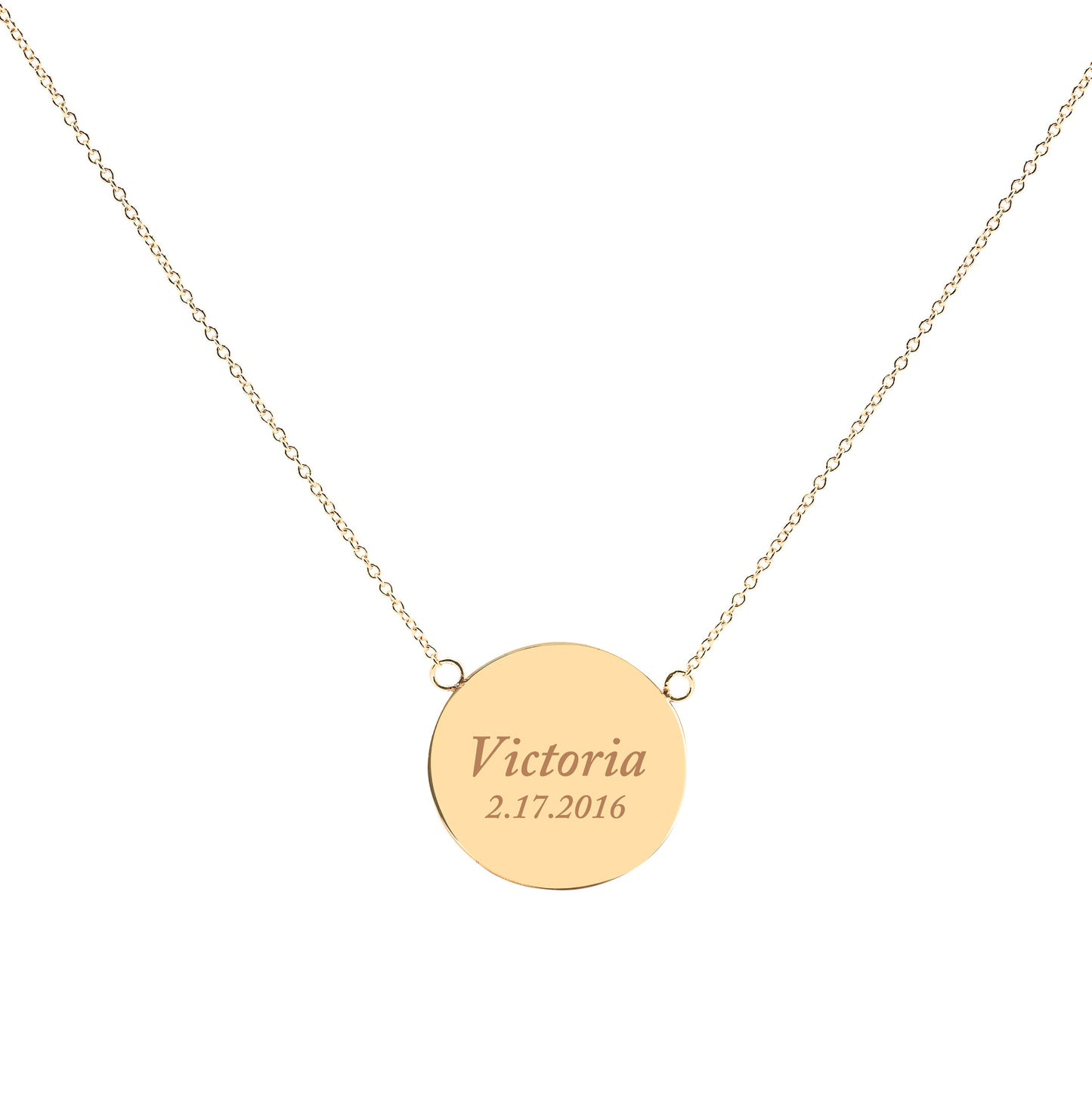 Large Round Handprints / Footprints Tag