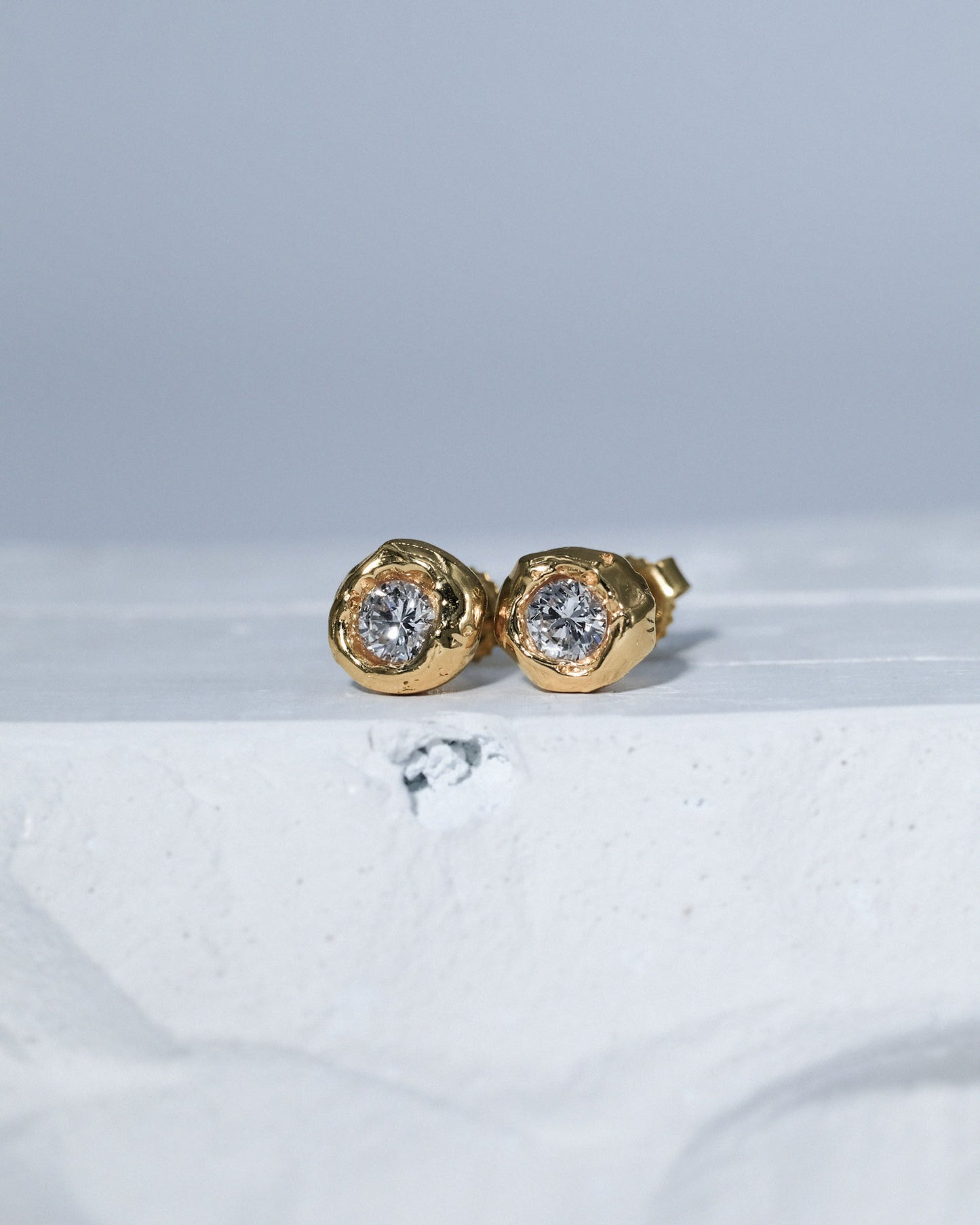 Diamond Stud Earrings