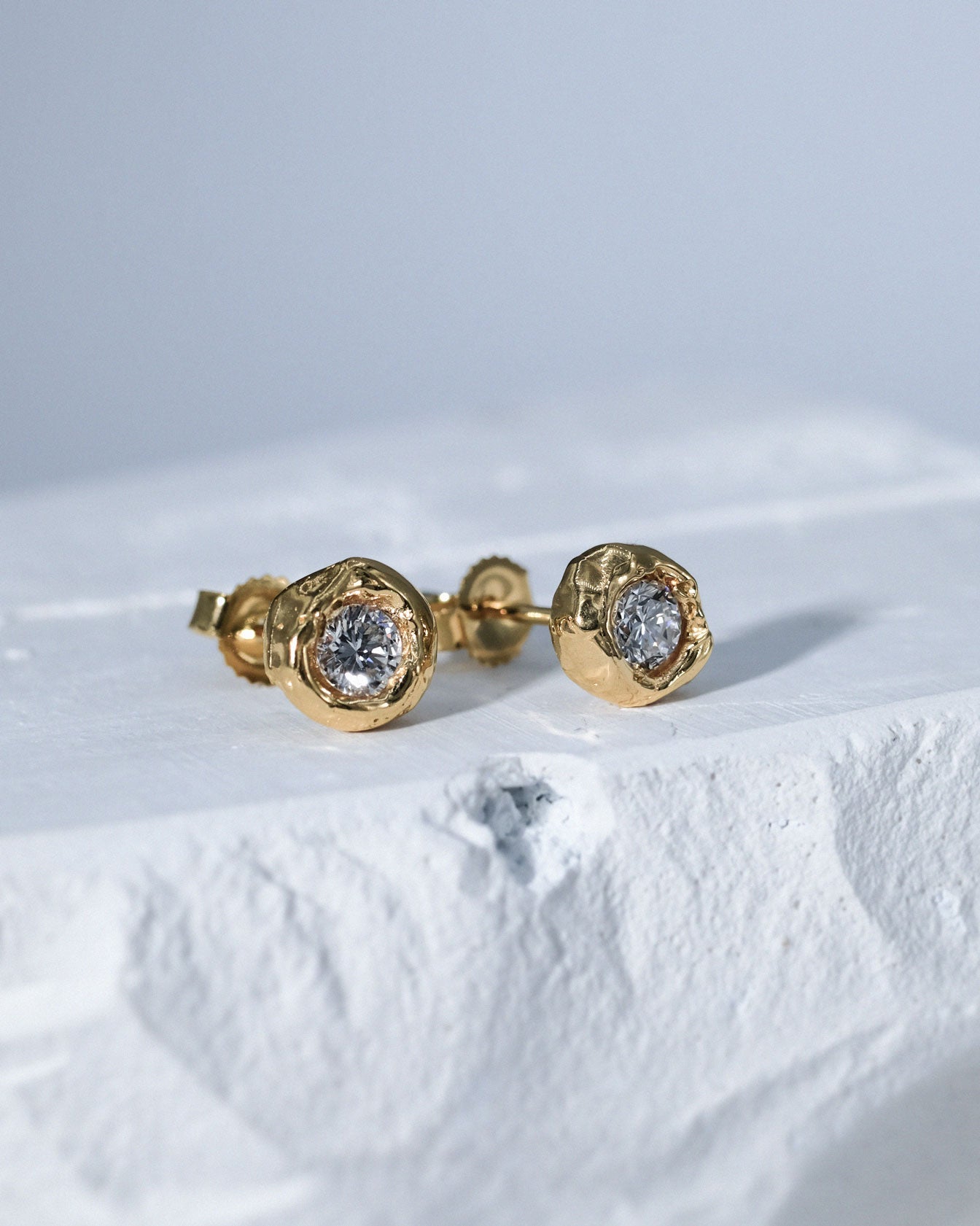 Diamond Stud Earrings