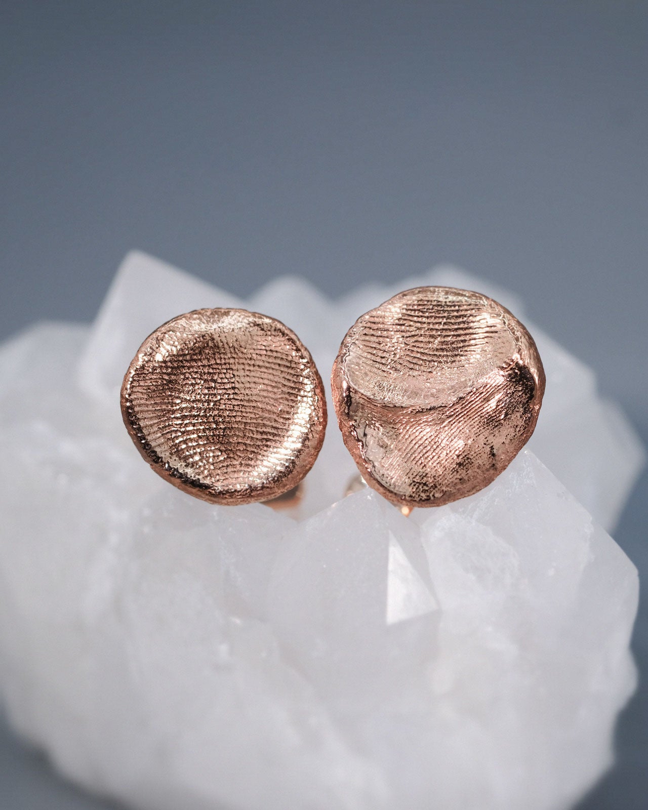 Fingerprints Cufflinks in solid gold