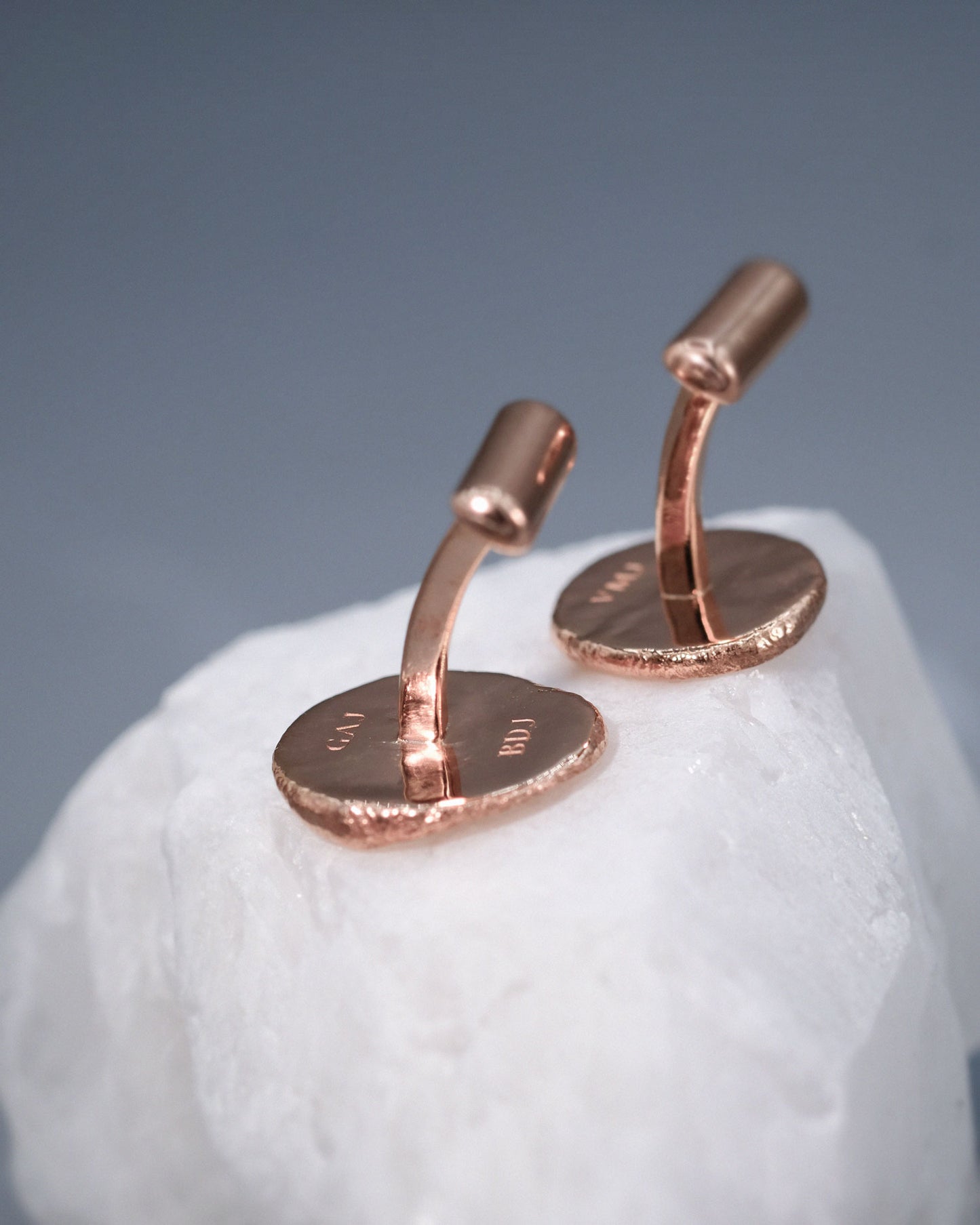 Fingerprints Cufflinks in solid gold