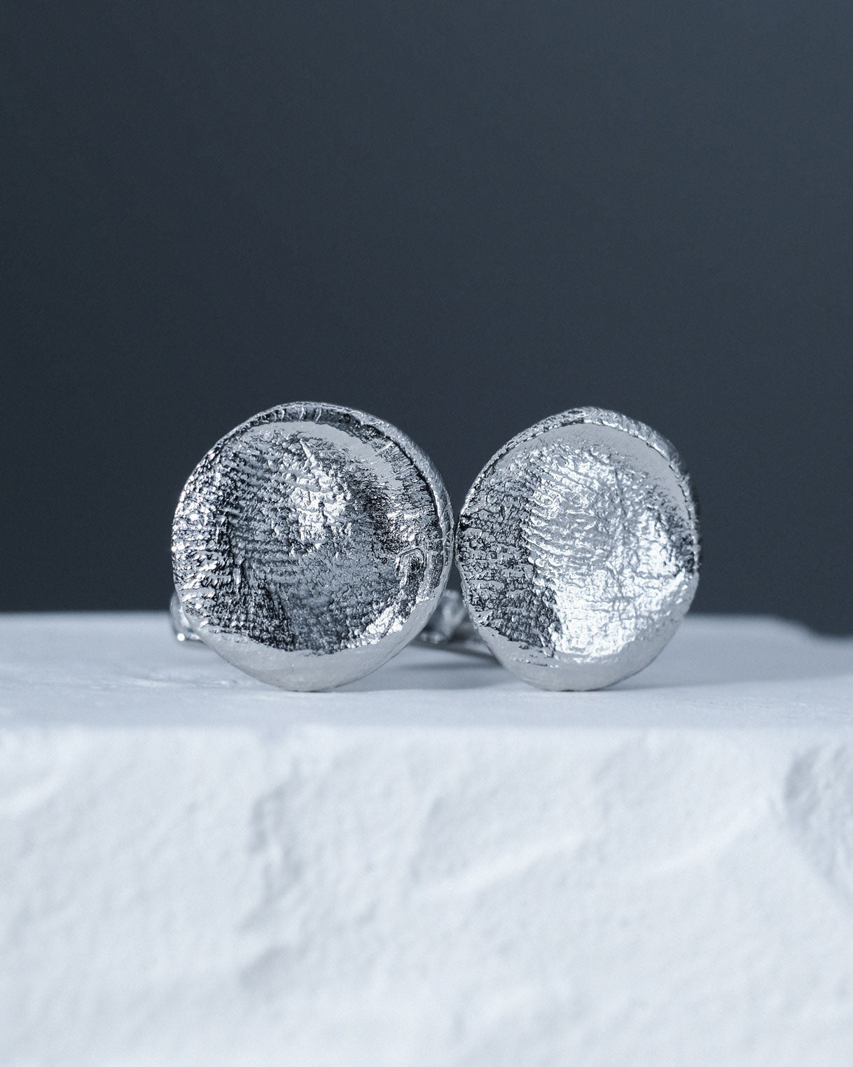 Fingerprints Cufflinks in solid gold