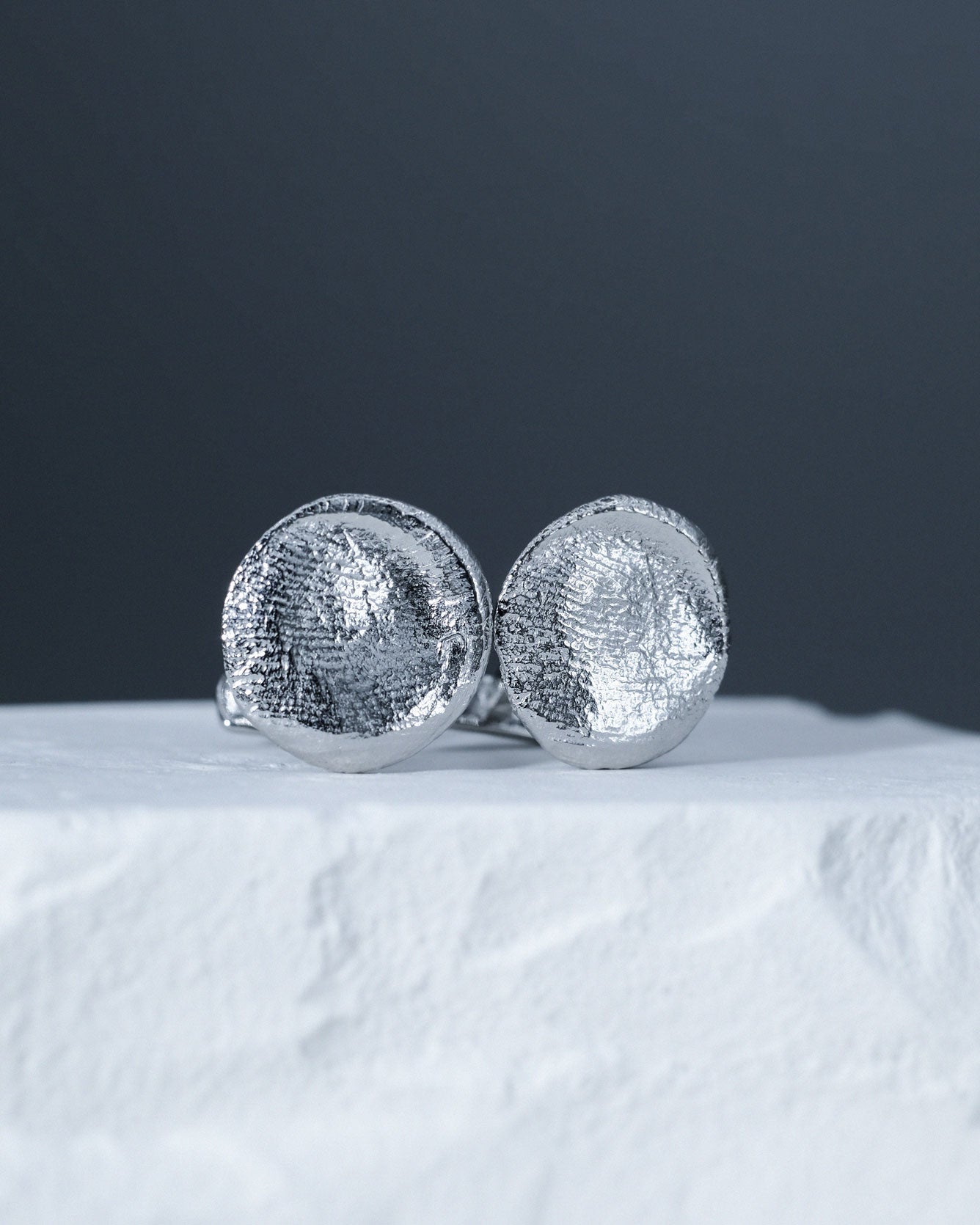 Fingerprints Cufflinks in solid gold