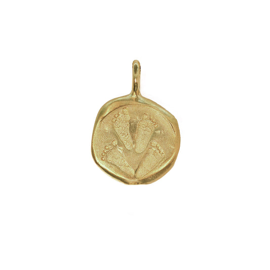 Handprints / Footprints Aureus Charm