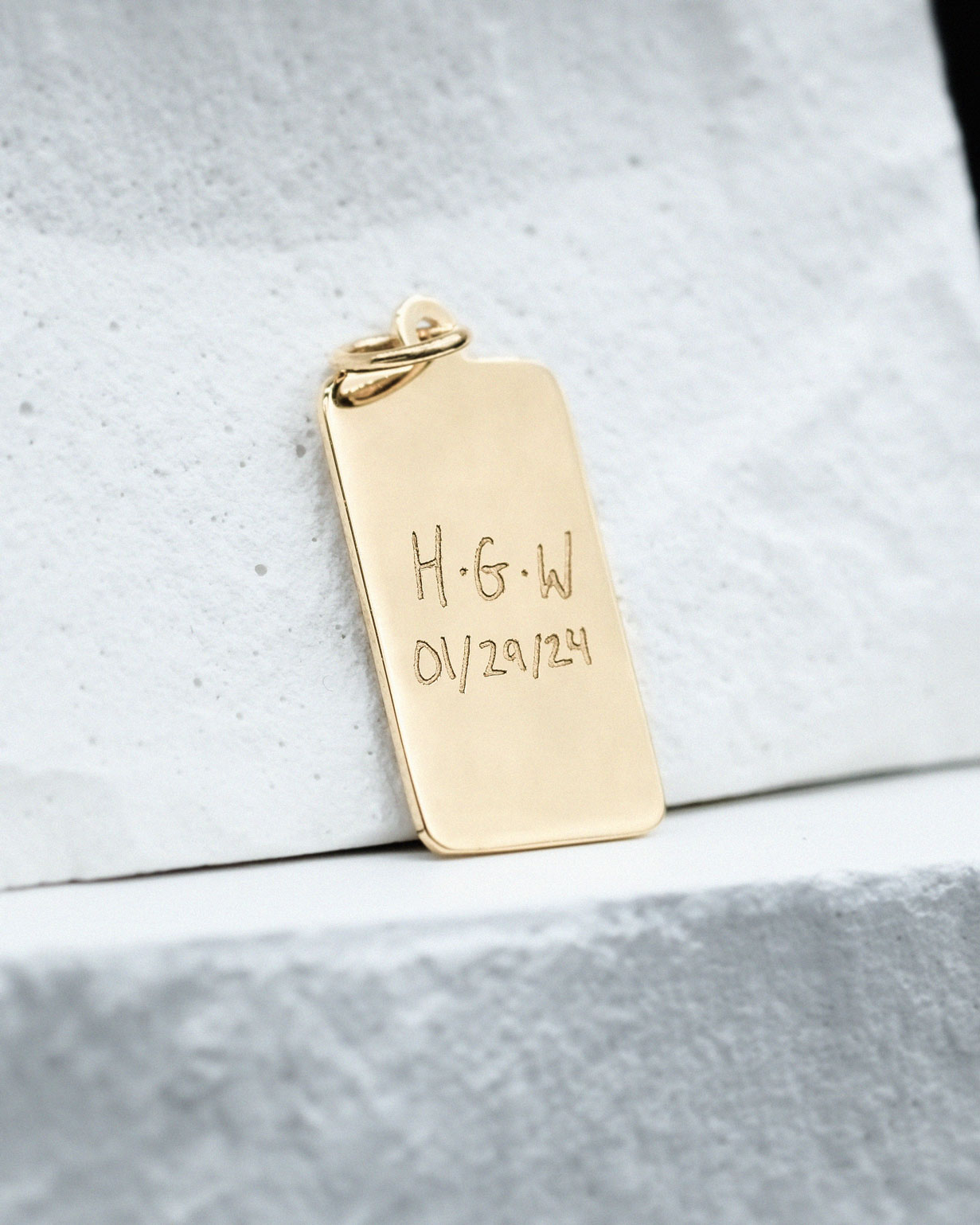 Handprints / Footprints Tag Charm