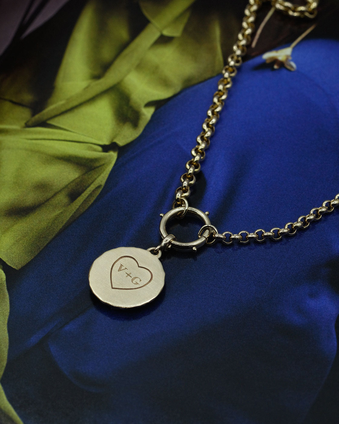 Handprints / Footprints Roman Necklace