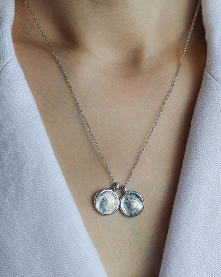 Baby Fingerprint Necklace in 925 sterling silver